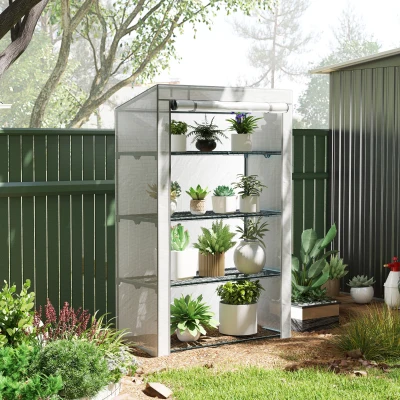 Greenhouse 110W x 50D x 171Hcm Grey