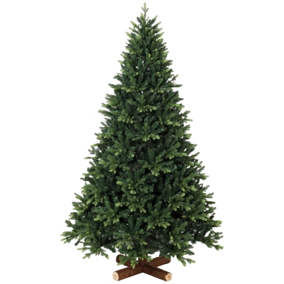 HOMCOM Artificial Christmas Tree 7ft 3834 Tips Green