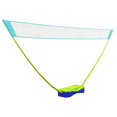SPORTNOW Portable Badminton & Volleyball Net Set with Rackets