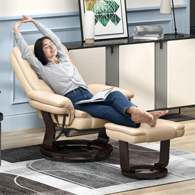 Sofa Recliner 79W x 80D x 102Hcm Beige