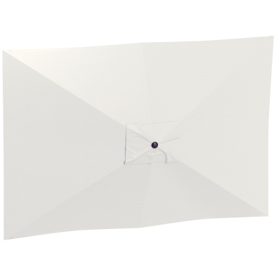 Outsunny Telo di Ricambio Ombrellone Rettangolare 3x2 m Beige