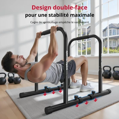 Barres de dips, Noir