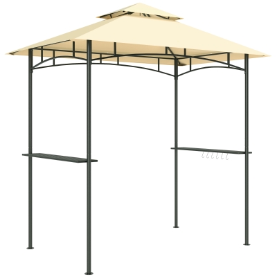 Grill Gazebo 240L x 150W x 258Hcm Beige
