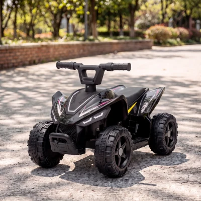AIYAPLAY Quad Électrique Enfant 6V 2km/h 18-48M Batterie Noir