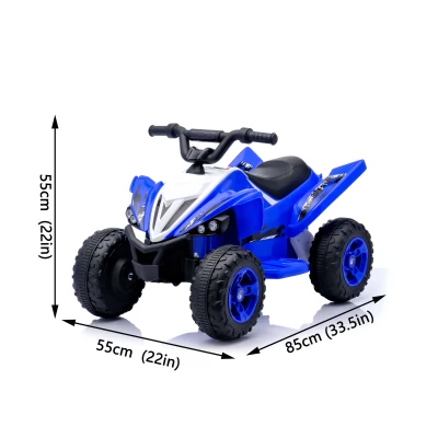 Quad elettrico per bambini 12V, Blu