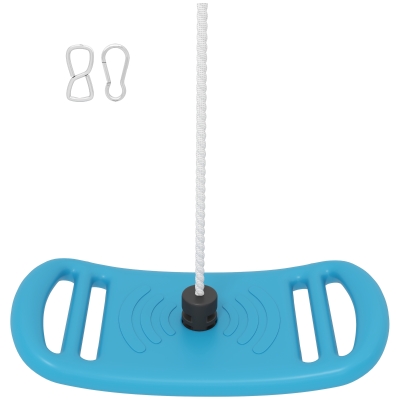 AIYAPLAY Balançoire Enfant Intérieur/Extérieur Bleu 70 kg