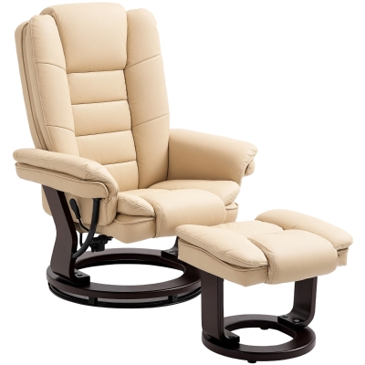 Sofa Recliner 79W x 80D x 102Hcm Beige