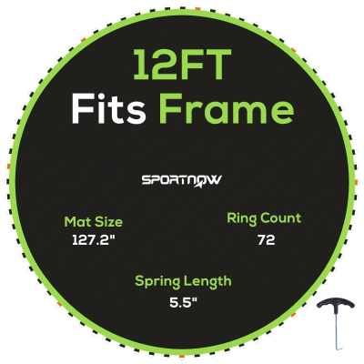 Trampoline Mat Φ323cm Green