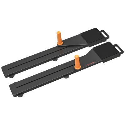 SPORTNOW Pilates Board, Pilates Reformer Machine with Knee Pad for Home Gym, Multi-Functional Ab Roller Board for Men & Women