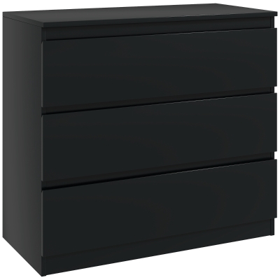 Chest of Drawers 80cmx39cmx73cm Black