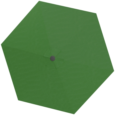 Outsunny Toldo de Substituição para Chapéu de Sol de 3m com Ventilação Superior Proteção UV 30+ para Exteriores Verde