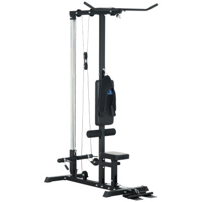 Aosom Station Musculation Banc Poulie Tirage Poitrine