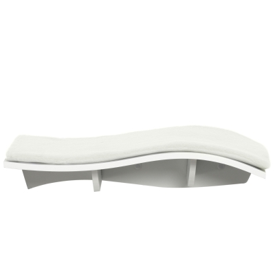 PawHut Kletterwand Katzen Katzen Kletterwand Katzenbett Wand Katzenregal, Wand Katzenmöbel bis zu 4,5 kg, Weiß