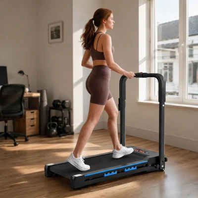 Motorized Treadmill 54cm x 101cm x 105cm Blue