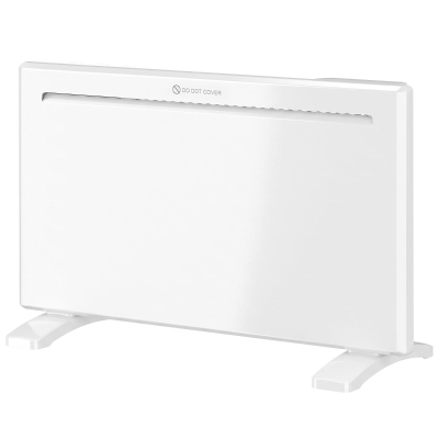 HOMCOM Radiateur Mural ou Sur Pied 1500W Programmable Blanc