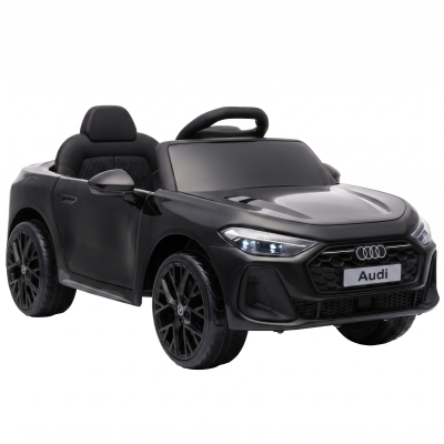 AIYAPLAY Elektrische kinderauto Audi A5L 12V kinderauto met 2,4G-afstandsbediening, 2 motoren, lithiumbatterij, softstart, 4-Rad-Federung