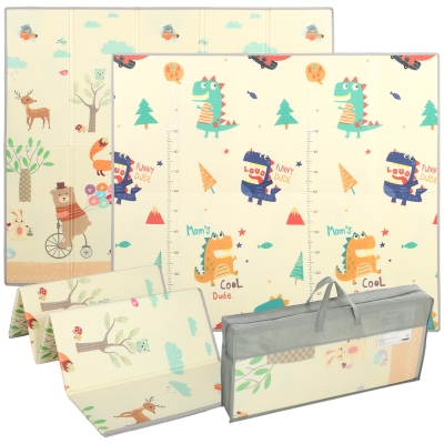 AIYAPLAY Foldable Baby Play Mat Waterproof Non-Slip 180x150cm