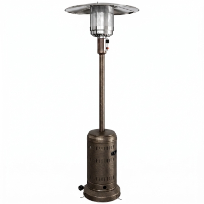 Outsunny Chauffage Terrasse Portable 13kW Marron Réglable 82x223cm