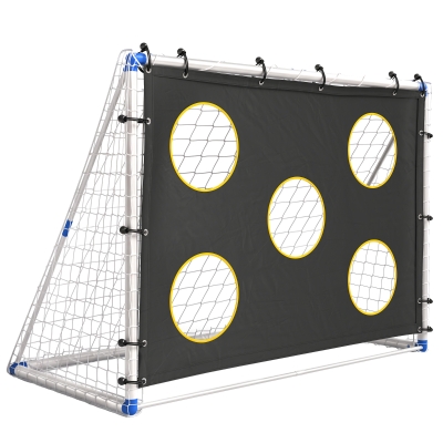 SPORTNOW Portable Football Goal Tetoron 183x96x130cm