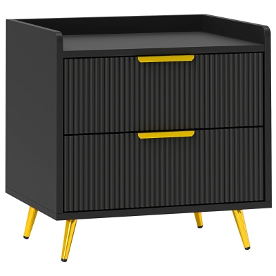 Nightstand 50W x 40D x 50Hcm Black