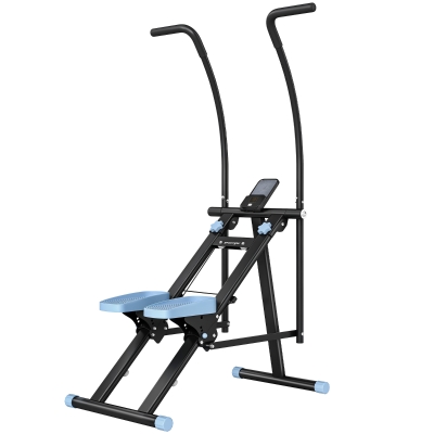 SPORTNOW Vertical Climber Stepper Adjustable Home Gym Machine
