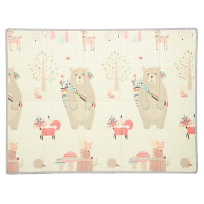 AIYAPLAY Tapis de Jeu Bébé Pliable 195x146,5cm Mousse Épaisse