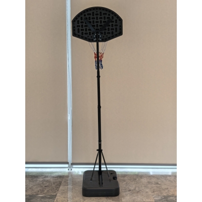 AIYAPLAY Panier Basket Enfant Réglable 172-199cm Extérieur Noir