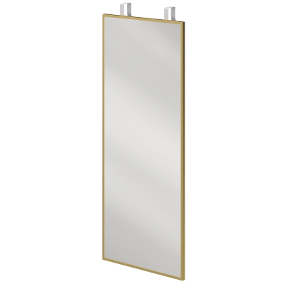 HOMCOM Full Length Wall Mirror 40x110cm Adjustable Gold