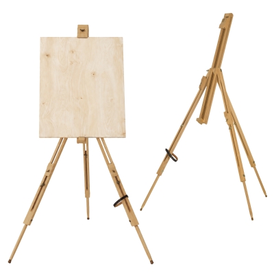 Vinsetto Chevalet Bois Portable Pliable 107cm