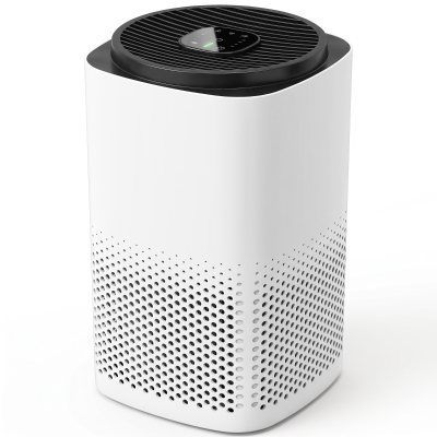 HOMCOM Air Purifier HEPA Filter 27m² Smart App Control White