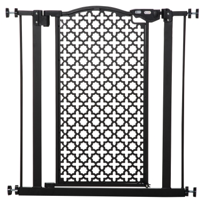 PawHut Pressure Fit Dog Gate 74-80 cm with Auto Close