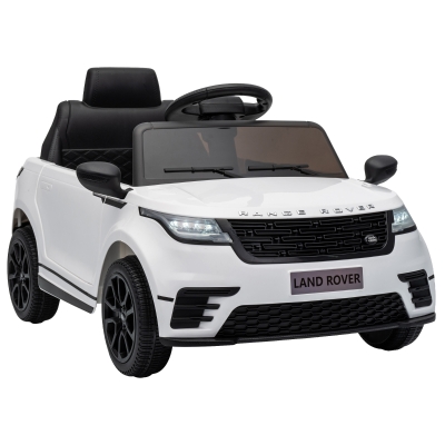 AIYAPLAY Range Rover Kids Electric Car 12V Remote 4-Wheel White