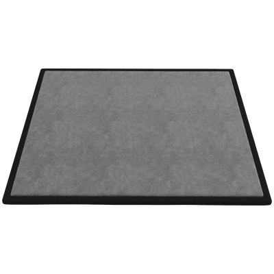 AIYAPLAY Tappeto Gioco Bambini  in Flanella, 180x150 cm, Grigio