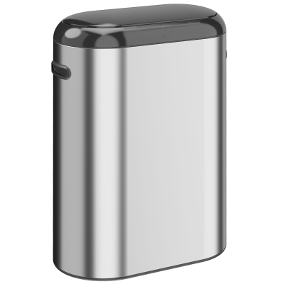 HOMCOM Pattumiera Automatica da Cucina con Sensore 50 L, Argento