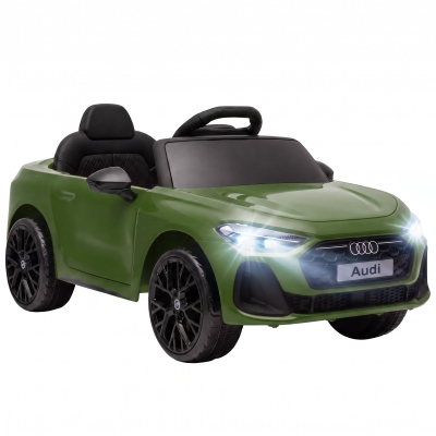AIYAPLAY Auto Elettrica per Bambini Audi A5L e Telecomando Verde