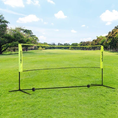 SPORTNOW 3m Height Adjustable Badminton Net with Bag