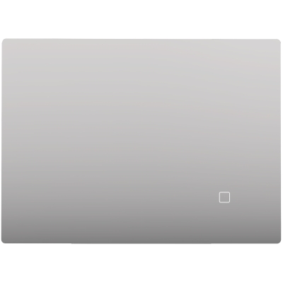 HOMCOM Espejo de Baño con Luz LED 60x80 cm, 3 Colores Regulable, Memoria, Antivaho, Interruptor Táctil