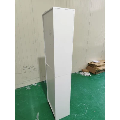 HOMCOM Estante para Livros de 5 Níveis com Design Arqueado e 2 Prateleiras Ajustáveis, Branco e Carvalho