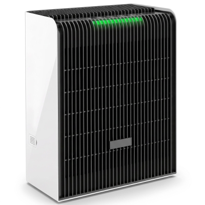 HOMCOM Air Purifier H13 HEPA Filter 24m² Quiet 28dB White