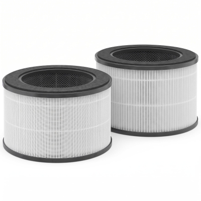 HOMCOM HEPA Air Purifier Filter Activated Carbon Smoke Pollen