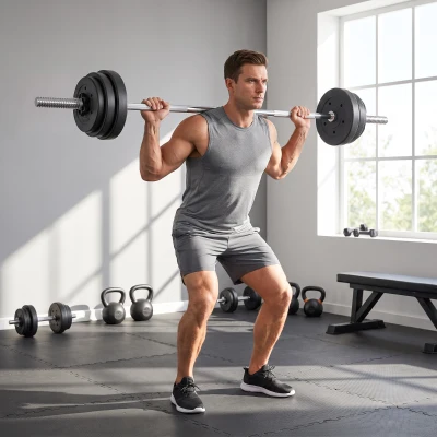 SPORTNOW Set di Manubri Regolabili 3 in 1 da 50kg, Set Pesi Palestra