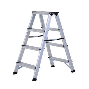 HOMCOM trapladder aluminium ladder