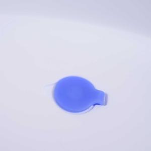Babybadje antislip ergonomisch babybadje kunststof groen/roze