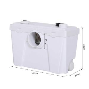 Opvoerinstallatie rioolpomp 500W huishoudpomp rioolpomp voor toiletdouche