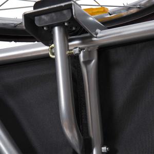 Kinderaanhanger 2 in 1 fietsaanhanger jogger aanhanger 360° draaibaar voor 2 kinderen