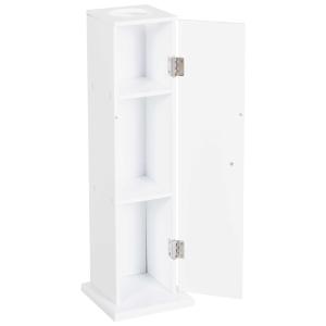 HOMCOM badkamerkast ladekast badkamermeubel badmeubel met 3 niveaus