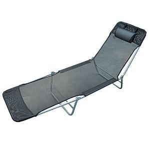 Outsunny Ligstoel liggen ligbank voor buiten stoel relax lounger lounger voor in het bad tweebenig 4 kleuren