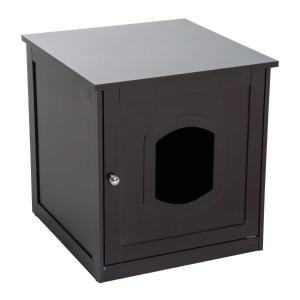 Kattenhuis voor kattenbed, kattentoilet kattenkast kattenbak MDF bruin