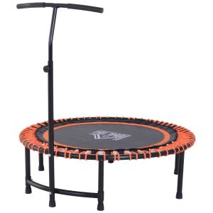 Trampoline fitness trampoline yoga tuintrampoline in hoogte verstelbaar met handgreep
