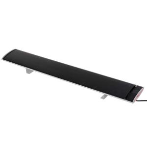 Outsunny Buitenverwarming 2400 W straalkachel kachel wandmontage tuinterras alu